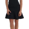 Dolce & Gabbana Black Blue Flare Mini Women's Dress -Lux Lair Store 512326