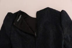 Dolce & Gabbana Black Blue Flare Mini Women's Dress 12 Dolce & Gabbana Black Blue Flare Mini Women's Dress -Lux Lair Store 512330