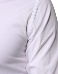 Dolce & Gabbana White Cotton Formal Men GOLD Dress Men's Shirt (Pre-Owned) -Lux Lair Store 5300954