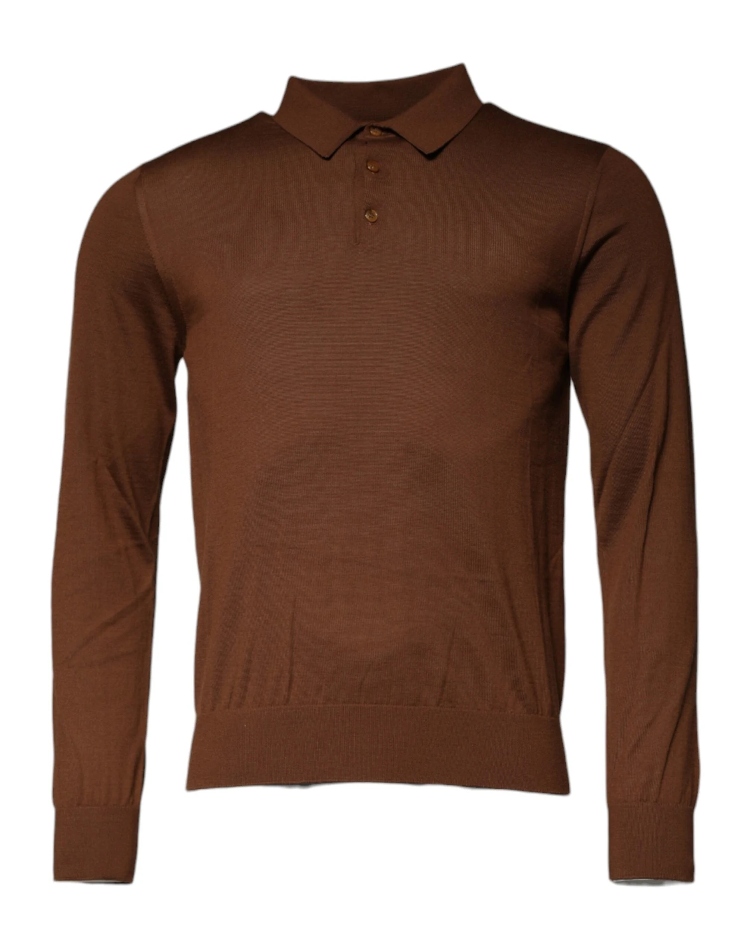 Dolce & Gabbana Brown Cashmere Buttoned Men Pullover Men's Sweater 3 Dolce & Gabbana Brown Cashmere Buttoned Men Pullover Men's Sweater