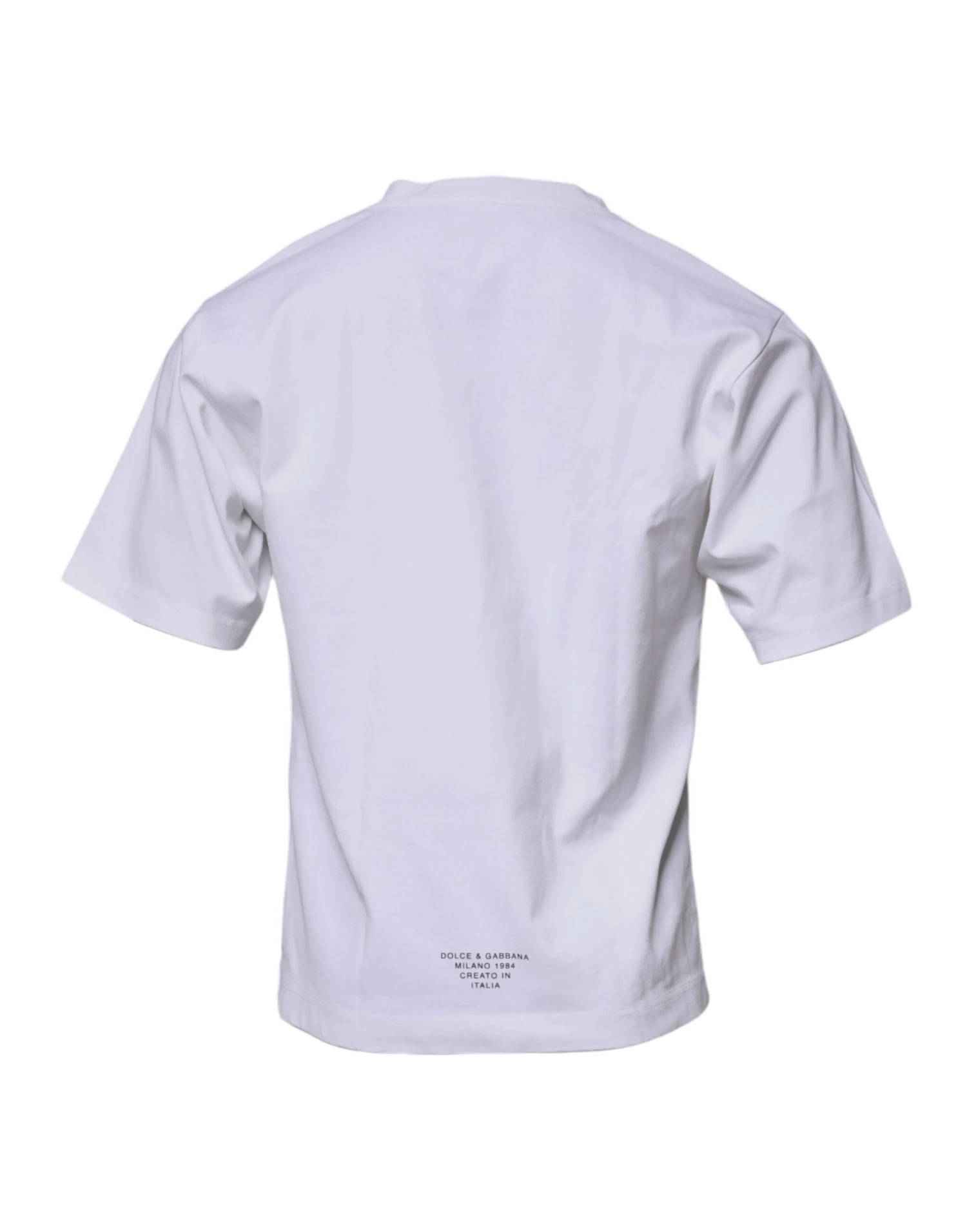 Dolce & Gabbana White DG Logo Crew Neck Short Sleeve Men's T-shirt (Pre-Owned) 7 Dolce & Gabbana White DG Logo Crew Neck Short Sleeve Men's T-shirt (Pre-Owned) - Image 5