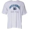 Dolce & Gabbana White DG Milano Cotton Crew Neck Men's T-shirt -Lux Lair Store 5353697