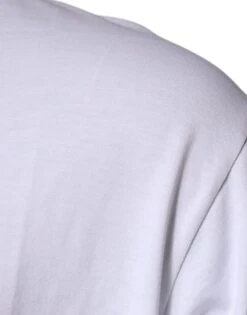 Dolce & Gabbana White DG Milano Cotton Crew Neck Men's T-shirt 9 Dolce & Gabbana White DG Milano Cotton Crew Neck Men's T-shirt -Lux Lair Store 5353700