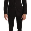 Dolce & Gabbana Brown Wool Crystal Bee Slim Fit Men's MARTINI