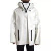 Bottega Veneta White Leather Men Waterproof Jacket Men's Blouson