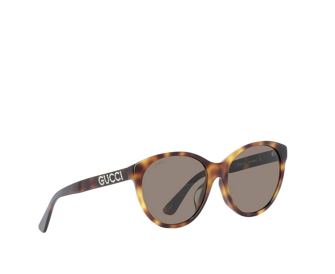Gucci Women's Havana Oversize Acetate Sunglasses 4 Gucci Women's Havana Oversize Acetate Sunglasses - Image 2