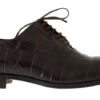 Dolce & Gabbana Brown Patterned Leather Dress Formal Men's Shoes (Pre-Owned) -Lux Lair Store 5932513