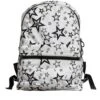 Dolce & Gabbana White DG Stars Print Nylon School Backpack Men's Bag (Pre-Owned)