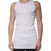 Dolce & Gabbana White Cotton Sleeveless Round Neck Tank Men's T-shirt -Lux Lair Store 6107166