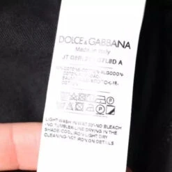 Dolce & Gabbana Black Cotton Crew Neck Short Sleeves Men's T-shirt (Pre-Owned) -Lux Lair Store 6111161