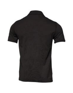 Dolce & Gabbana Dark Gray Collared Short Sleeves Polo Men's T-shirt -Lux Lair Store 6112013