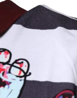 Dolce & Gabbana Multicolor Graphic Collared Polo Men's T-shirt -Lux Lair Store 6112317