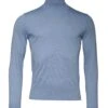 Dolce & Gabbana Light Blue Silk Turtleneck Pullover Men's Sweater (Pre-Owned) -Lux Lair Store 6126116