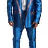 Dolce & Gabbana Blue Jacquard Silk Formal 2 Piece Set Men's Suit (Pre-Owned) 2 Dolce & Gabbana Blue Jacquard Silk Formal 2 Piece Set Men's Suit (Pre-Owned) -Lux Lair Store 6141507