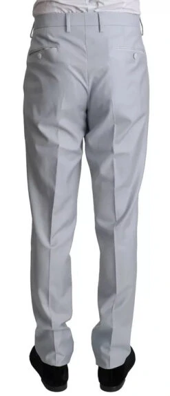 Dolce & Gabbana Light Blue SICILIA Wool 3 Piece Men's Suit 11 Dolce & Gabbana Light Blue SICILIA Wool 3 Piece Men's Suit -Lux Lair Store 6141612