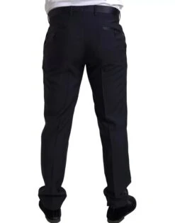 Dolce & Gabbana Black 3 Piece Single Breasted MARTINI Men's Suit (Pre-Owned) 11 Dolce & Gabbana Black 3 Piece Single Breasted MARTINI Men's Suit (Pre-Owned) -Lux Lair Store 6170320