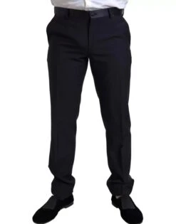 Dolce & Gabbana Black 3 Piece Single Breasted MARTINI Men's Suit (Pre-Owned) 12 Dolce & Gabbana Black 3 Piece Single Breasted MARTINI Men's Suit (Pre-Owned) -Lux Lair Store 6170321