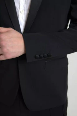 Dolce & Gabbana Black Wool Single Breasted MARTINI Men's Blazerclothing 12 Dolce & Gabbana Black Wool Single Breasted MARTINI Men's Blazerclothing -Lux Lair Store 6175632