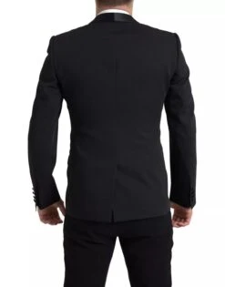 Dolce & Gabbana Black Wool Single Breasted MARTINI Men's Blazerclothing 11 Dolce & Gabbana Black Wool Single Breasted MARTINI Men's Blazerclothing -Lux Lair Store 6175635