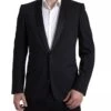 Dolce & Gabbana Black Wool Single Breasted MARTINI Men's Blazerclothing 2 Dolce & Gabbana Black Wool Single Breasted MARTINI Men's Blazerclothing -Lux Lair Store 6175647