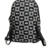 Dolce & Gabbana Black White Crown Printed Nylon School Backpack Men's Bag (Pre-Owned) -Lux Lair Store 6184807