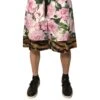 Dolce & Gabbana Multicolor Floral Cotton Men Bermuda Men's Shorts (Pre-Owned) -Lux Lair Store 6187101