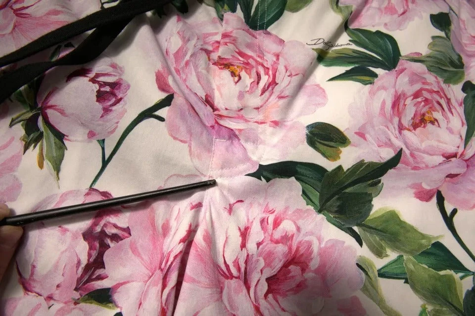 Dolce & Gabbana Multicolor Floral Cotton Men Bermuda Men's Shorts (Pre-Owned) 7 Dolce & Gabbana Multicolor Floral Cotton Men Bermuda Men's Shorts (Pre-Owned) - Image 5