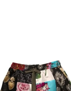 Dolce & Gabbana Multicolor Patchwork Cargo Bermuda Men's Shorts 9 Dolce & Gabbana Multicolor Patchwork Cargo Bermuda Men's Shorts -Lux Lair Store 6187203