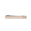 Dolce & Gabbana Silver Tone Brass Logo Branded Tie Clip Men's Bar