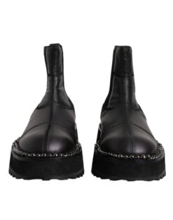 Dolce & Gabbana Black Chelsea Boots Leather Slip On Men's Shoes (Pre-Owned) -Lux Lair Store 6193365