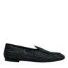 Dolce & Gabbana Blue Black Flats Men Loafers Dress Men's Shoes 2 Dolce & Gabbana Blue Black Flats Men Loafers Dress Men's Shoes -Lux Lair Store 6193946