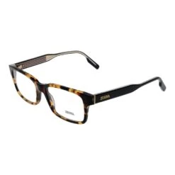 Ermenegildo Zegna Brown Men Glasses Men's Frame