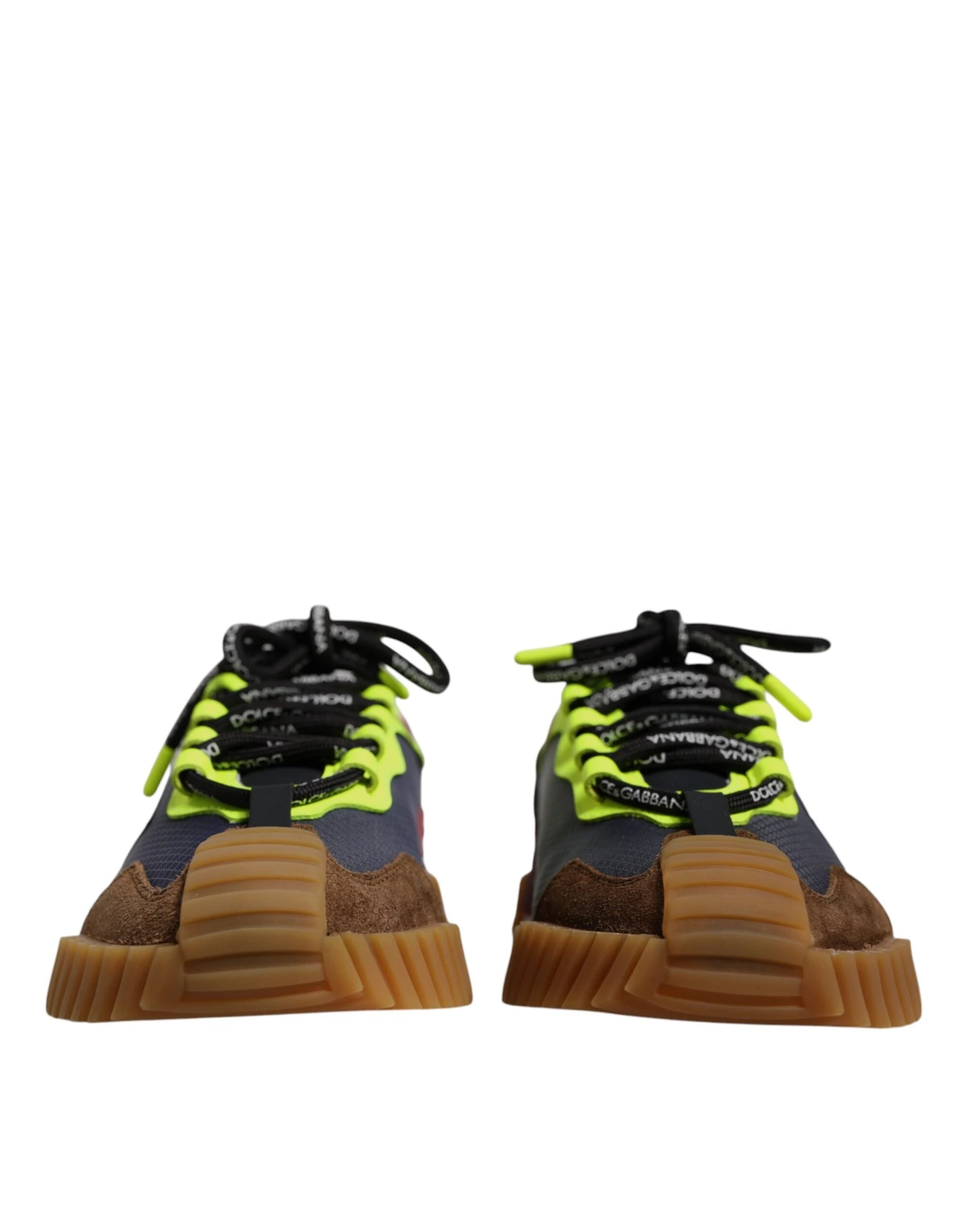 Dolce & Gabbana Multicolor Nylon Low Top NS1 Sneakers Men's Shoes 4 Dolce & Gabbana Multicolor Nylon Low Top NS1 Sneakers Men's Shoes - Image 2