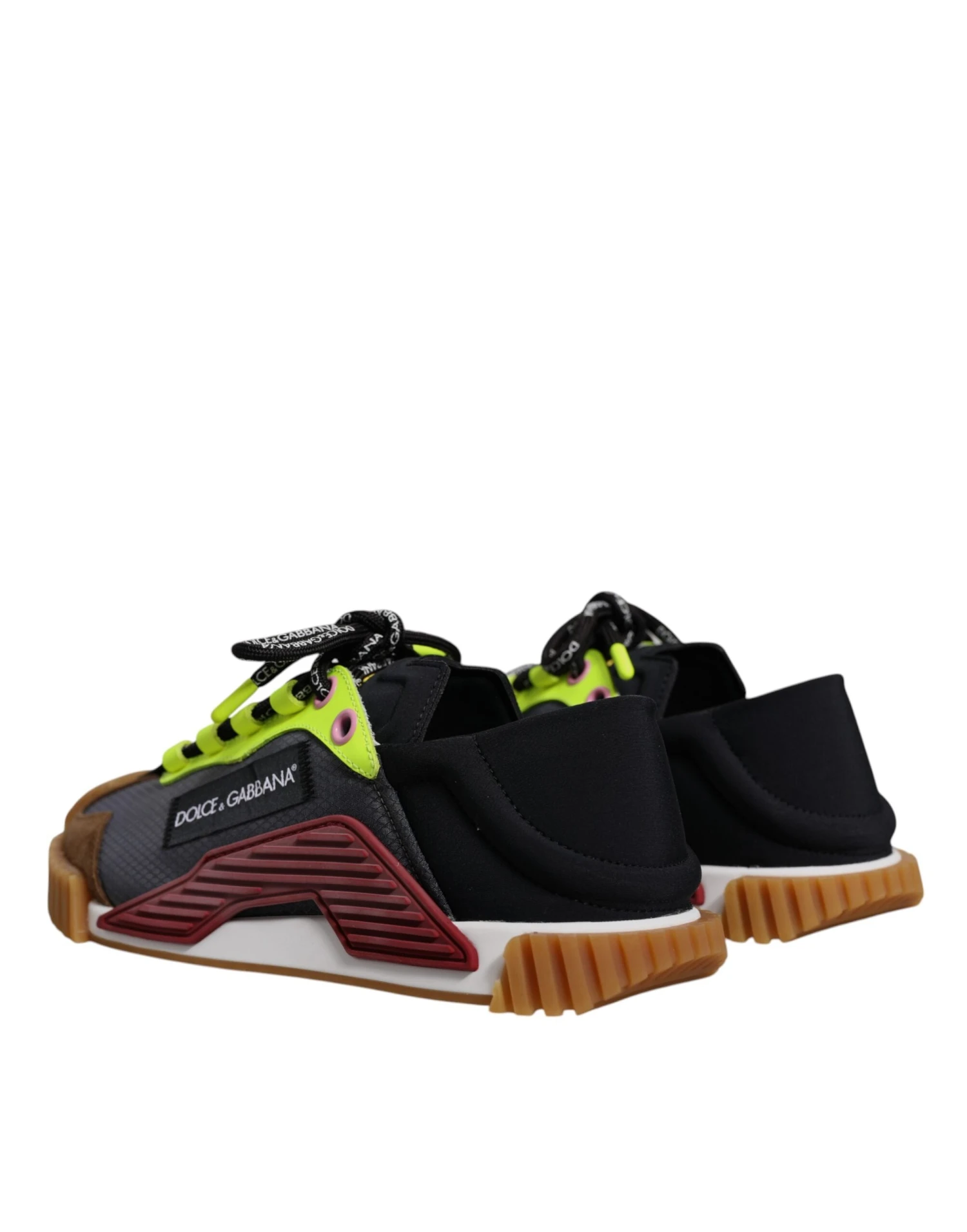 Dolce & Gabbana Multicolor Nylon Low Top NS1 Sneakers Men's Shoes 6 Dolce & Gabbana Multicolor Nylon Low Top NS1 Sneakers Men's Shoes - Image 4