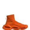 Dolce & Gabbana Orange Slip On Wave Socks Men Sneakers Men's Shoes (Pre-Owned)