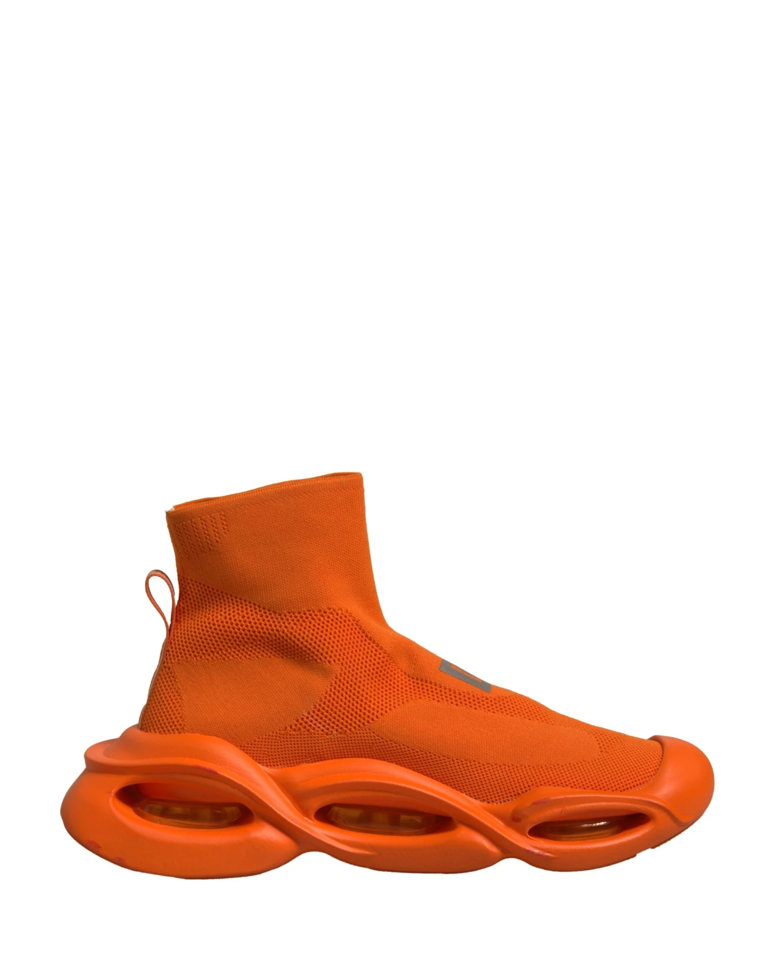 Dolce & Gabbana Orange Slip On Wave Socks Men Sneakers Men's Shoes (Pre-Owned) 3 Dolce & Gabbana Orange Slip On Wave Socks Men Sneakers Men's Shoes (Pre-Owned)