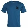 Dolce & Gabbana Blue Logo Cotton Round Neck Short Sleeves Men's T-shirt (Pre-Owned)