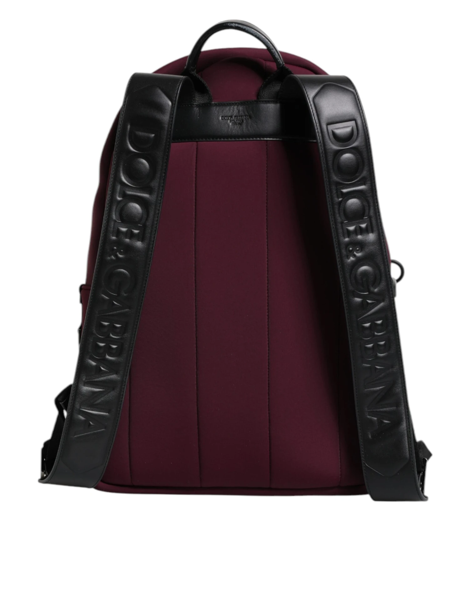 Dolce & Gabbana Burgundy Montreale Tecnico Textile Men Backpack Men's Bag 5 Dolce & Gabbana Burgundy Montreale Tecnico Textile Men Backpack Men's Bag - Image 3