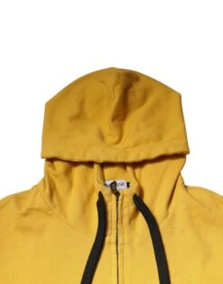 Dolce & Gabbana Yellow Logo Full Zip Hooded Sweatshirt Men's Sweater (Pre-Owned) -Lux Lair Store 6280000