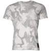 Dolce & Gabbana White Gray Camouflage Cotton Crew Neck Men's T-shirt -Lux Lair Store 6282474