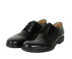 Salvatore Ferragamo Larry Black Leather Oxford Dress Shoes -Lux Lair Store 628997 larry 10.5 20ee 2
