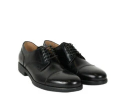 Salvatore Ferragamo Larry Black Leather Oxford Dress Shoes -Lux Lair Store 628997 larry 10.5 20ee 4