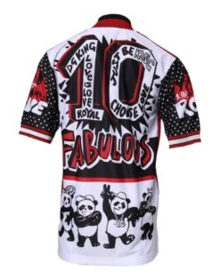 Dolce & Gabbana Multicolor King Panda Print Zipper Collar Men's T-shirt (Pre-Owned) -Lux Lair Store 6354949