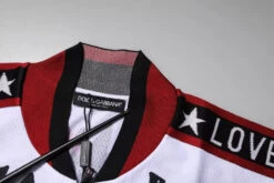 Dolce & Gabbana Multicolor King Panda Print Zipper Collar Men's T-shirt (Pre-Owned) -Lux Lair Store 6354951