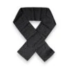 Dolce & Gabbana Black Polka Dots Silk Skinny Neck Wrap Men's Scarf (Pre-Owned)