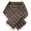 Dolce & Gabbana Brown Fantasy Silk Neck Wrap Shawl Men's Scarf (Pre-Owned) 1 Dolce & Gabbana Brown Fantasy Silk Neck Wrap Shawl Men's Scarf (Pre-Owned) -Lux Lair Store 6434407