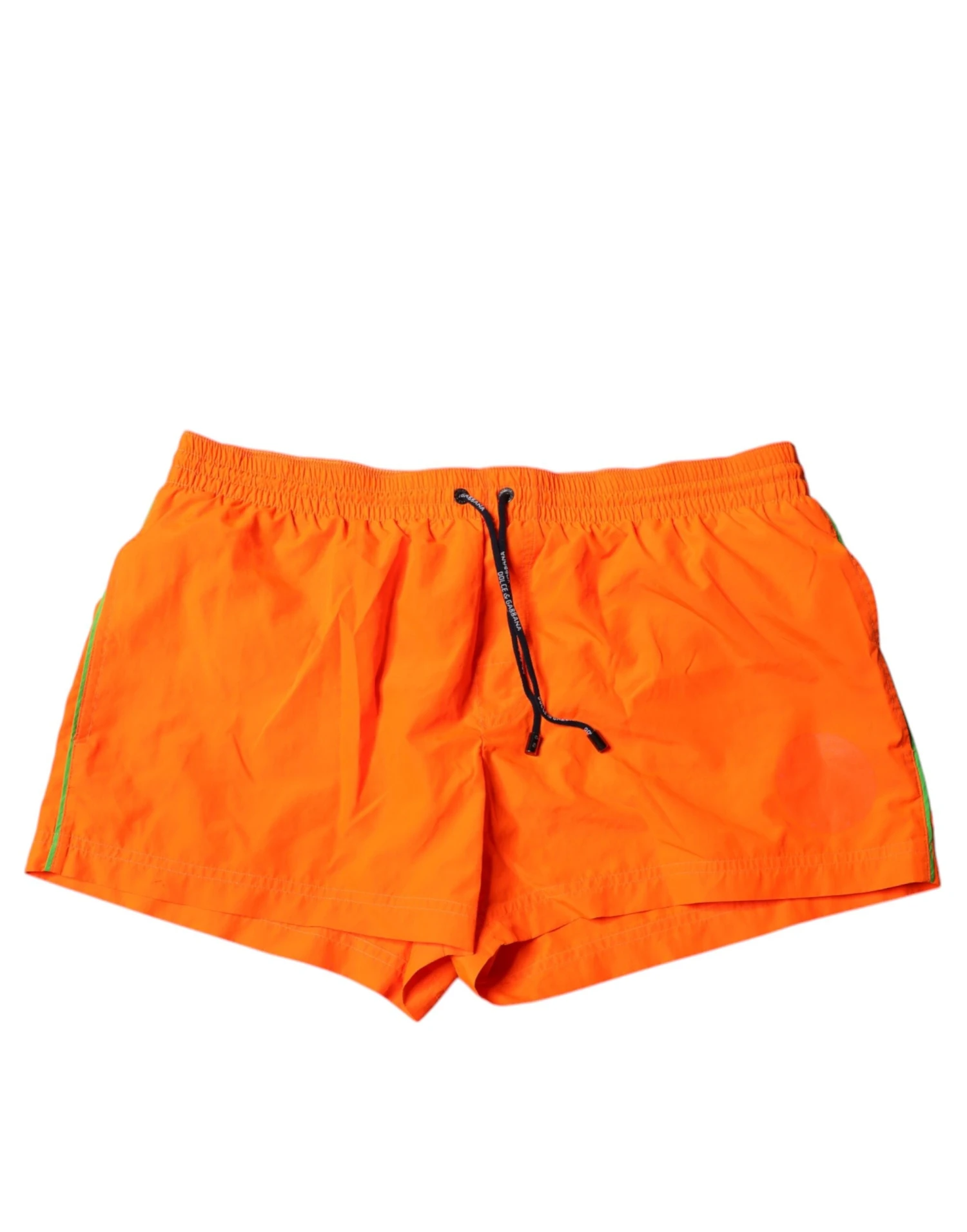 Dolce & Gabbana Orange Polyester Beachwear Shorts 2Pc Men's Swimwear (Pre-Owned) 3 Dolce & Gabbana Orange Polyester Beachwear Shorts 2Pc Men's Swimwear (Pre-Owned)