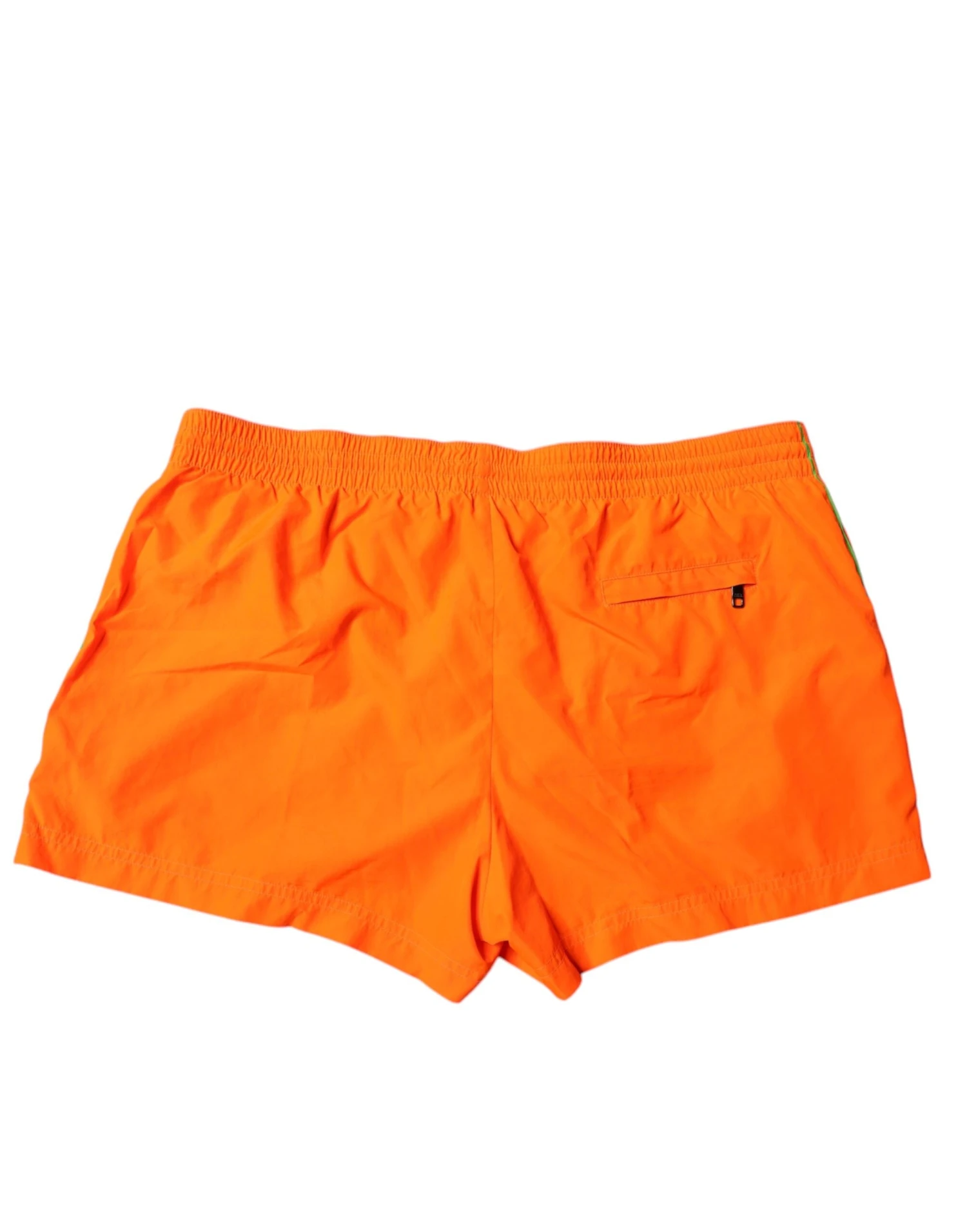 Dolce & Gabbana Orange Polyester Beachwear Shorts 2Pc Men's Swimwear (Pre-Owned) 4 Dolce & Gabbana Orange Polyester Beachwear Shorts 2Pc Men's Swimwear (Pre-Owned) - Image 2