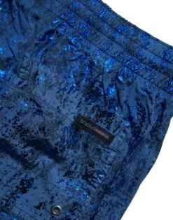 Dolce & Gabbana Blue Nylon Beachwear Swim Shorts 2Pc Men's Swimwear (Pre-Owned) -Lux Lair Store 6467767