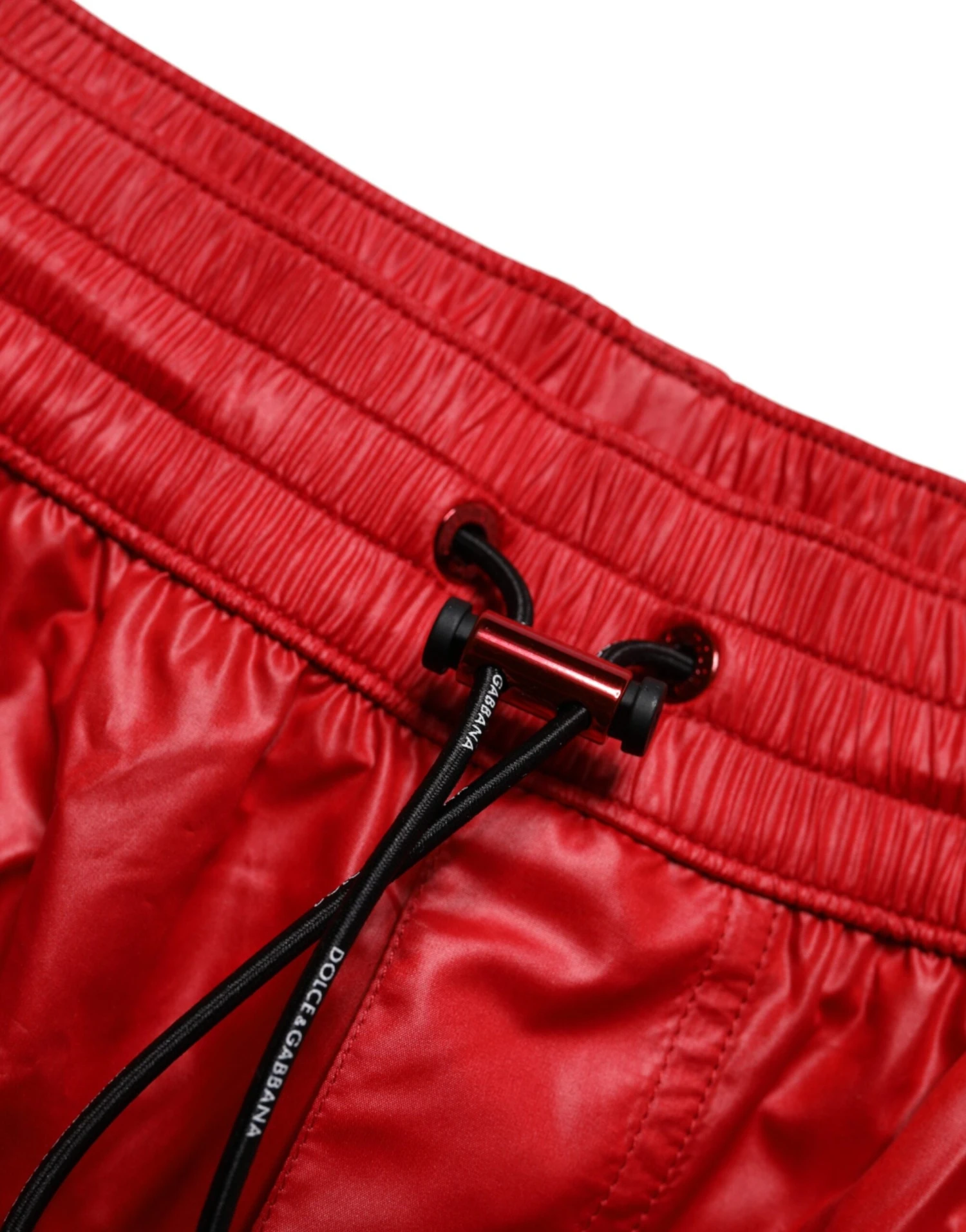 Dolce & Gabbana Red Polyester Beachwear Shorts 2Pc Men's Swimwear 6 Dolce & Gabbana Red Polyester Beachwear Shorts 2Pc Men's Swimwear - Image 4